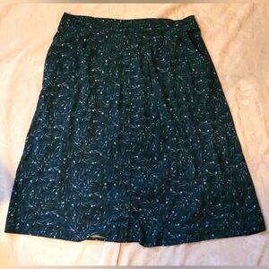From Rachel Button front midi skirt